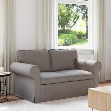 Bank Taupe | Tweede kansje | Weg = weg! (zetel), Verzenden, 150 tot 200 cm, Tweepersoons, 75 tot 100 cm