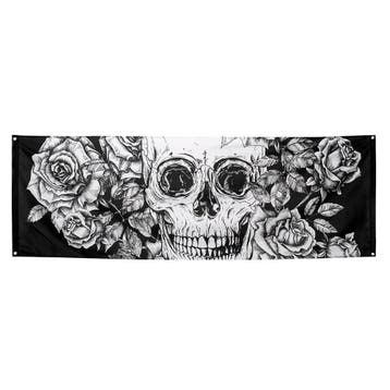 Halloween Day Of The Dead Vlag XL Versiering 2,2m, Hobby en Vrije tijd, Feestartikelen, Verzenden, Nieuw