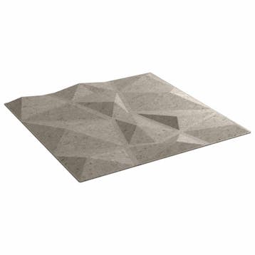vidaXL Wandpanelen 24 pcs Betongrijs 50 x 50 cm XPS Schuim, Verzenden