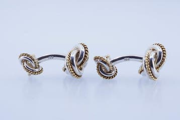 Tiffany & Co. - Boutons de manchette - Rope Knot - 18 carats