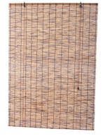 Rolgordijn donker riet 100 x 220 cm, Huis en Inrichting, Stoffering | Gordijnen en Lamellen, Verzenden, Nieuw