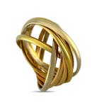 Cartier - Bague - 18 carats Or jaune, Bague Cartier Trinity