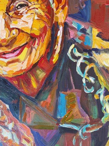 Nguyen Robert (1958) - LÉclat des Années 80 80 cm