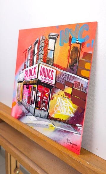 Pappay - Street art: Corner store