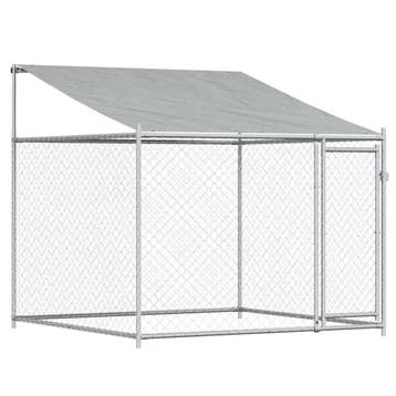 Grote Hondenkennel 2x2m | Tweede Kansje | OP = OP, Dieren en Toebehoren, Hondenkennel, 110 cm of meer, 100 cm of meer, Verzenden