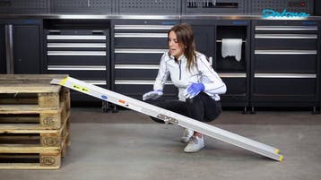 Datona Aluminium oprijplaat opvouwbaar - 180 cm - datona, Ophalen of Verzenden, Nieuw