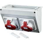 Hensel CEE stroomverdeler aansluitdoos 400V 2x32A 5P WM2 -, Doe-het-zelf en Bouw, Elektriciteit en Kabels, Verzenden, Nieuw