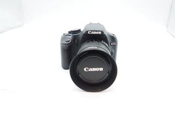 Canon eos 500D camera + 18-55mm lens (inclusief accessoires)