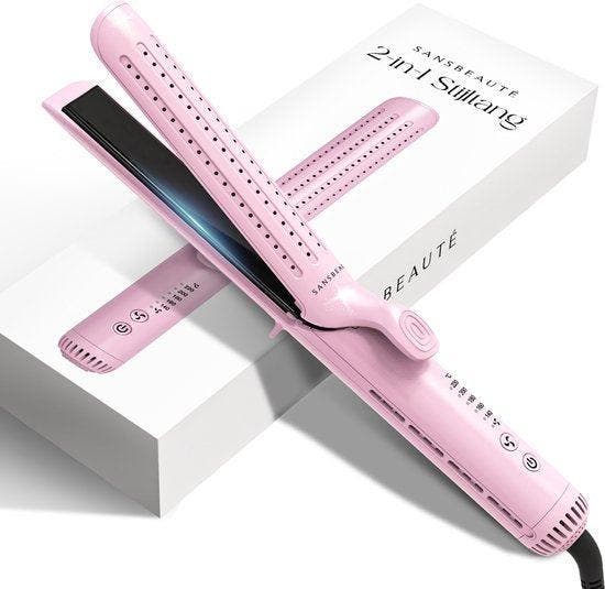 2dekans | Sansbeauté® 2 in 1 Airflow Stijltang - Krultang -, Handtassen en Accessoires, Uiterlijk | Haarverzorging, Ophalen of Verzenden