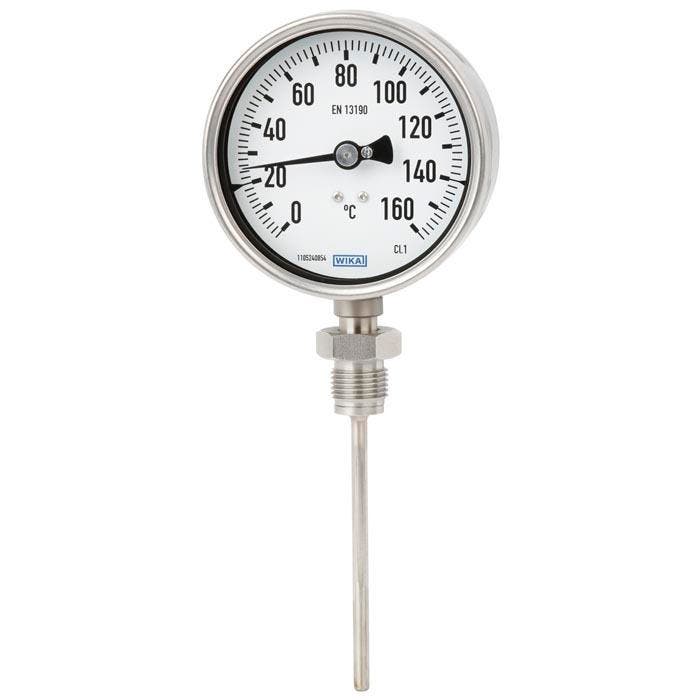 Thermomètre bimétallique en acier inoxydable pétrochimique, Doe-het-zelf en Bouw, Ventilatie en Afzuiging, Verzenden