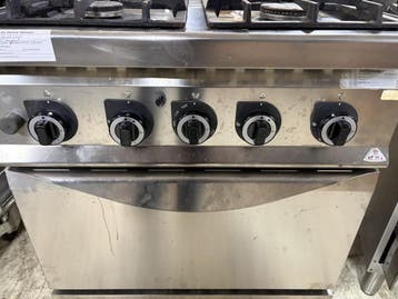 Bertos G7F4E+FG1 Gasfornuis met Oven, Ophalen of Verzenden