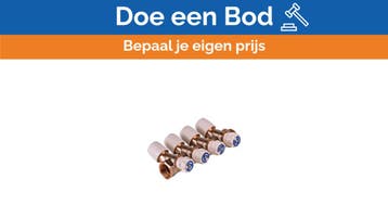 Bieden: HEP2O slider Z1 4-way manifold with 3/4 inch connec, Ophalen of Verzenden