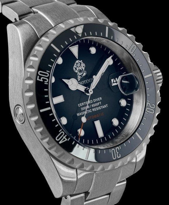 Tecnotempo - Automatic Diver 2000M Diving Helmet - Limited, Handtassen en Accessoires, Horloges | Heren
