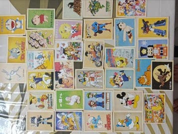 Frankrijk - Postkaarten in retro/vintage-stijl Mix van, Gelopen