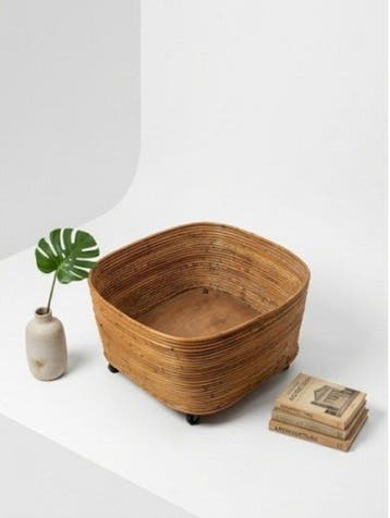 Jardinière - ricinier - à la manière de Vivai del Sud