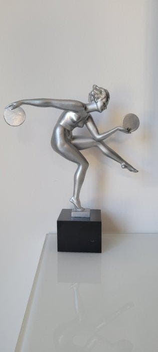 Max le Verrier - Derenne - sculptuur, DANSEUSE PAIENNE - 26