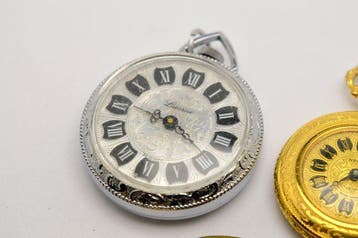 Lucerne, Mentor, Eppler - Lot of 3 x mechanical pocket watch