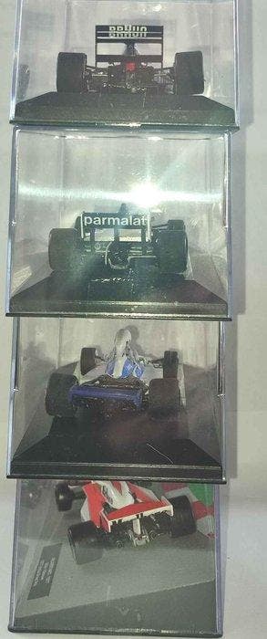 1:43 - Model raceauto (4) - 4 x modelli F.1 1:43 Tameo