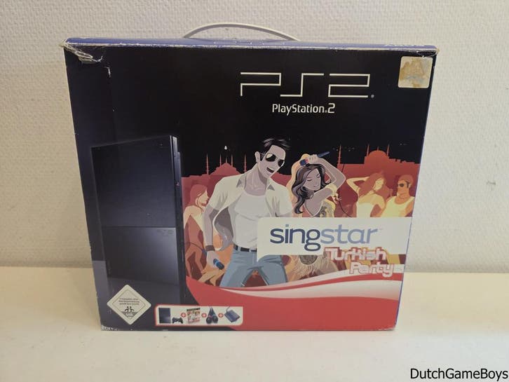 Playstation 2 / PS2 - Console - Singstar Turkish Party - Box, Consoles de jeu & Jeux vidéo, Consoles de jeu | Sony PlayStation 2
