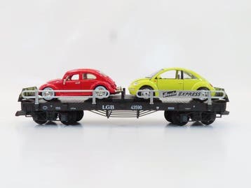 LGB G - 43590 - Modeltrein goederenwagon (1) - 4-assige, Nieuw