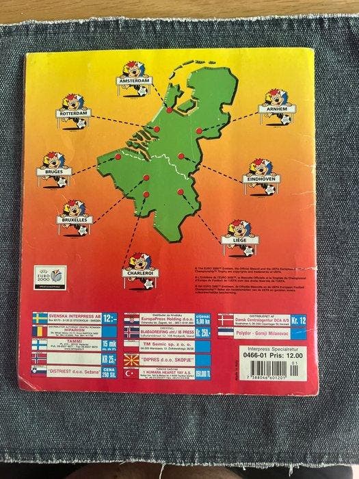 Panini Euro 2000 Compleet album - Good (GD), Collections, Autocollants