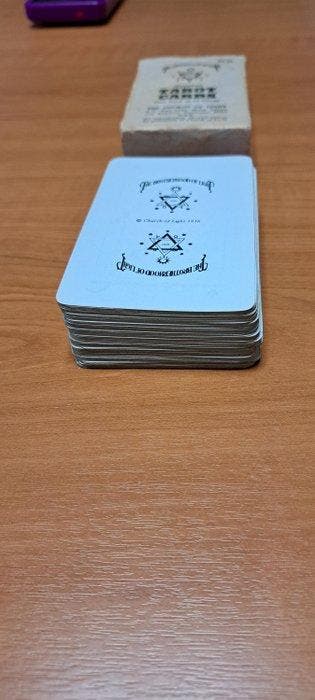 Cartes de tarot - Papier