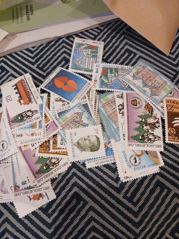 België - lot frankeer geldige zegels 400 postzegels van 23, Postzegels en Munten, Gestempeld