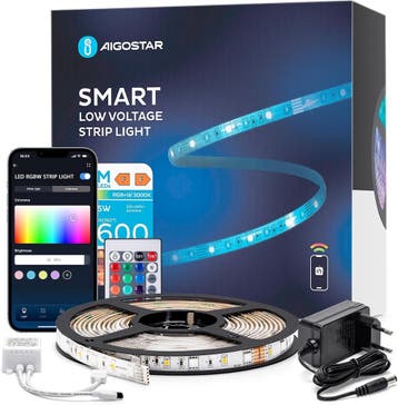 Led strip - Ledstrip - 5 meter - RGB - Aigostar, Verzenden, Nieuw