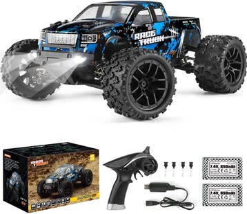 RC Monster Truck 4x4 36km/u - 29% Retour deal, pak je kans!, Hobby en Vrije tijd, Elektro, Verzenden, Auto offroad, Nieuw