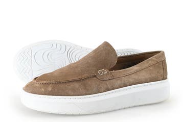 Nelson Loafers in maat 41 Bruin, Kleding | Heren, Schoenen, Loafers, Bruin, Verzenden, Zo goed als nieuw