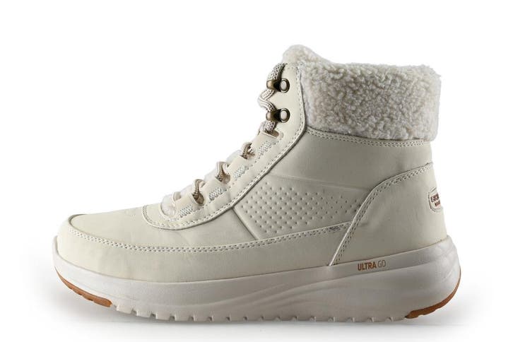 Skechers Veterboots in maat 39 Wit, Kleding | Dames, Schoenen, Wit, Zo goed als nieuw, Overige typen, Verzenden