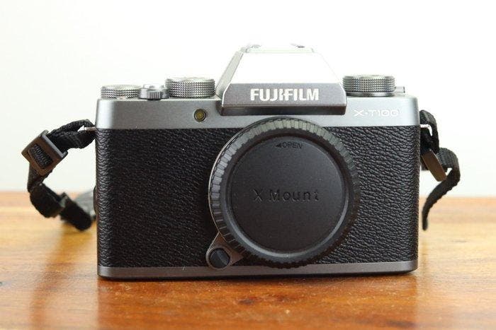Fuji X-T100 Dark Silver body + Accessoires Digitale camera, TV, Hi-fi & Vidéo, Appareils photo numériques