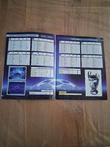 2008/2009 Panini UEFA Champions League Sticker album Sticker, Verzamelen, Nieuw