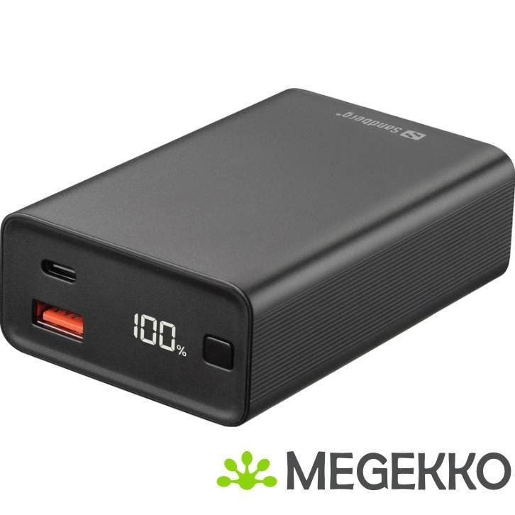 Sandberg Travel Powerbank 20000 PD65W, Télécoms, Batteries externes, Envoi