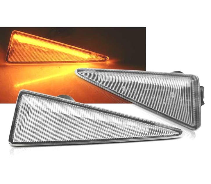 Clignotants Latéraux Pour Renault Megane Mk2 Scenic Dynamiqu, Autos : Pièces & Accessoires, Éclairage, Envoi