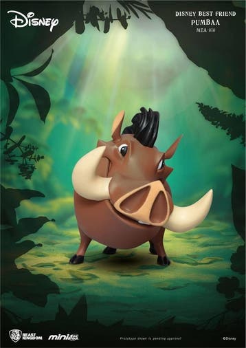 The Lion King Mini Egg Attack Figure Pumbaa 8 cm, Ophalen of Verzenden, Nieuw