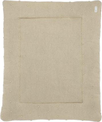 Meyco Baby Mini Knots boxkleed - sand - 77x97cm (Babybox), Verzenden, Nieuw