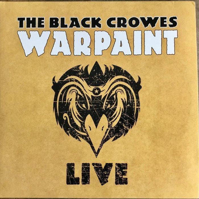 THE BLACK CROWES - Warpaint Live - 3 x LP album (triple, CD & DVD, Vinyles Singles