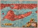 Griekenland - Antieke kaart van Corfu (Kerkyra); Olfert