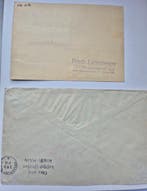 Empire allemand 1936 - 2 enveloppes Zeppelin LZ 129, Gestempeld