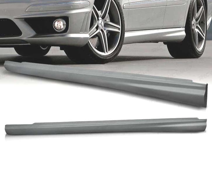 BAS DE CAISSE MERCEDES CLASSE E W211 02-09 LOOK AMG, Auto-onderdelen, Carrosserie, Verzenden