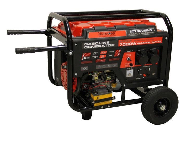 Benzine generator elektrische start 7kW, Doe-het-zelf en Bouw, Gereedschap | Lasapparaten, Ophalen of Verzenden