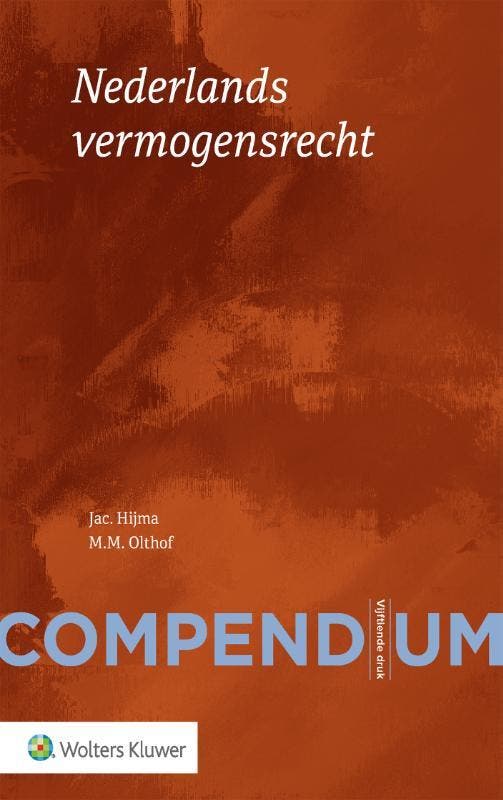 Compendium Nederlands vermogensrecht 9789013171235, Livres, Science, Envoi
