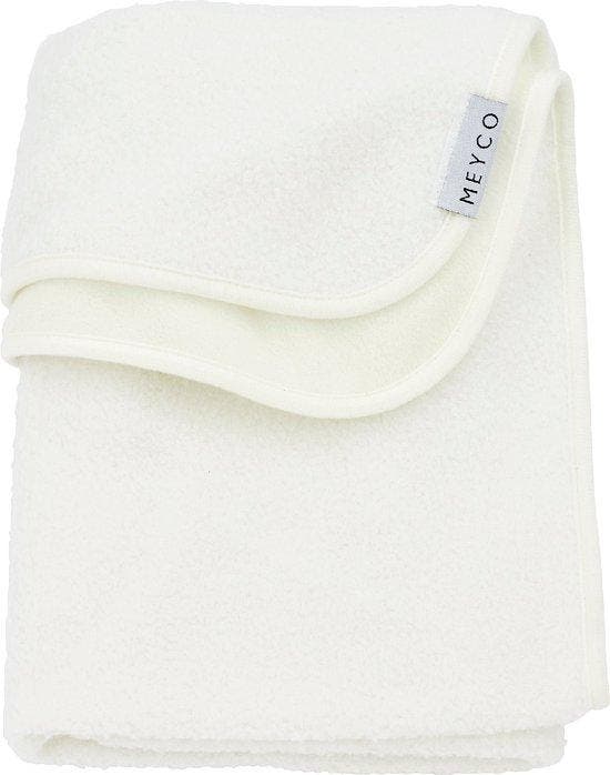 Meyco Baby Bouclé reisdeken - offwhite - 75x100cm, Enfants & Bébés, Jouets | Jouets de bébé, Envoi