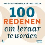 100 redenen om leraar te worden (9789401477154), Verzenden, Nieuw