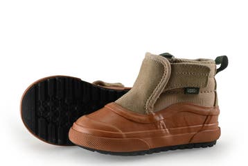 Vans Enkellaarzen Jongens in maat 22 Beige, Kinderen en Baby's, Jongen of Meisje, Schoenen, Zo goed als nieuw, Vans