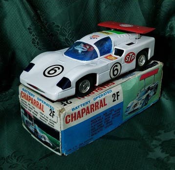Alps - Blikken speelgoedauto - Chaparral 2F - 1960-1970 -