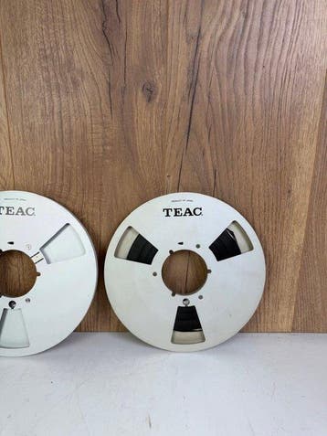 Teac - Metal 26 cm Reels - 26 cm spoelen met tape - 2000, Nieuw