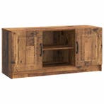 vidaXL TV Kast Oud hout 102 x 34,5 x 47 cm Bewerkt hout, Verzenden
