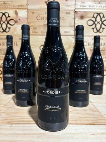 2018 Domaine Cordier Gigondas - Gigondas - 6 Flessen (0.75